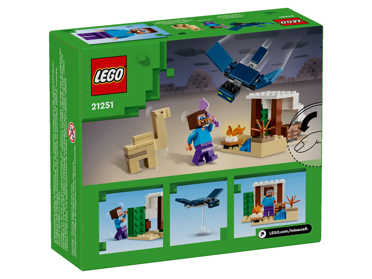 LEGO Minecraft 21251 Steve's Desert Expedition