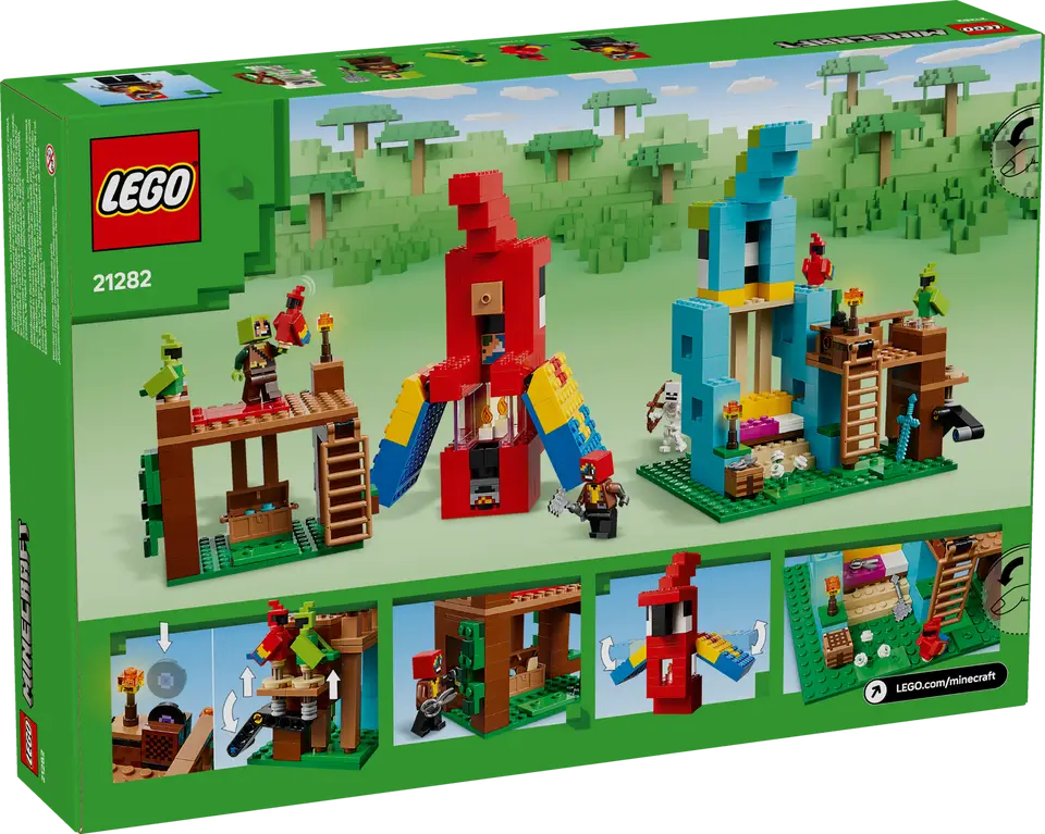 LEGO Minecraft 21282 The Parrot House