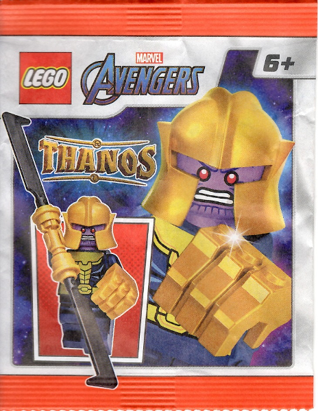 LEGO Marvel 242215 Thanos Minifigure Paper Bag