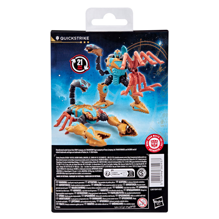 Transformers Age Of The Primes Deluxe Class Quickstrike