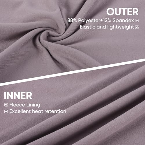Thermal Underwear for Women, Long Johns for Women Thermal Sets Ultra Soft Fleece Lined Base Layer Top and Bottom
