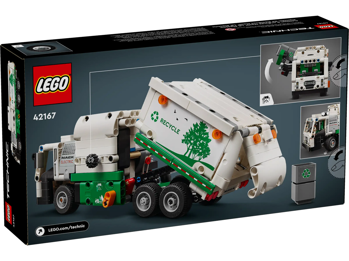 LEGO Technic 42167 Mack LR Electric Garbage Truck