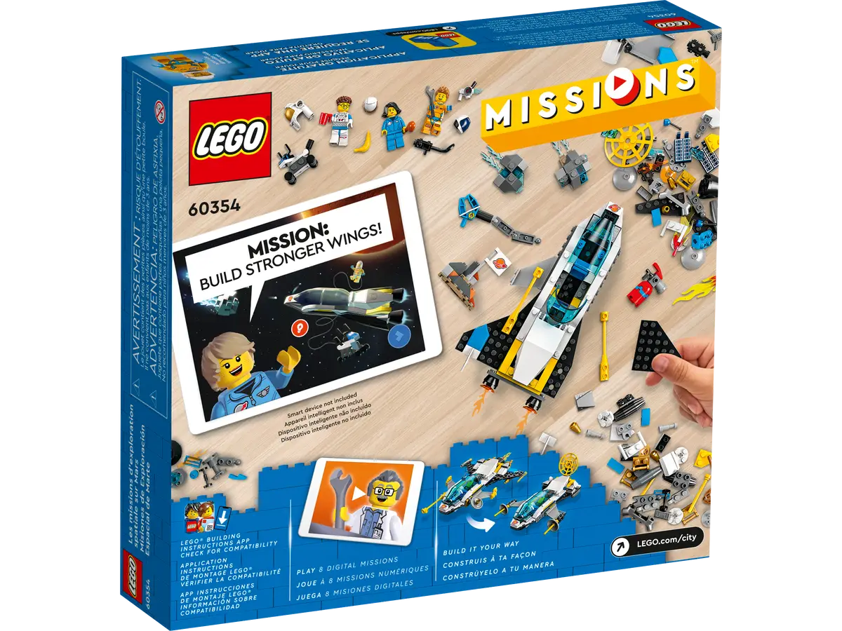 LEGO City 60354 Mars Spacecraft Exploration Missions