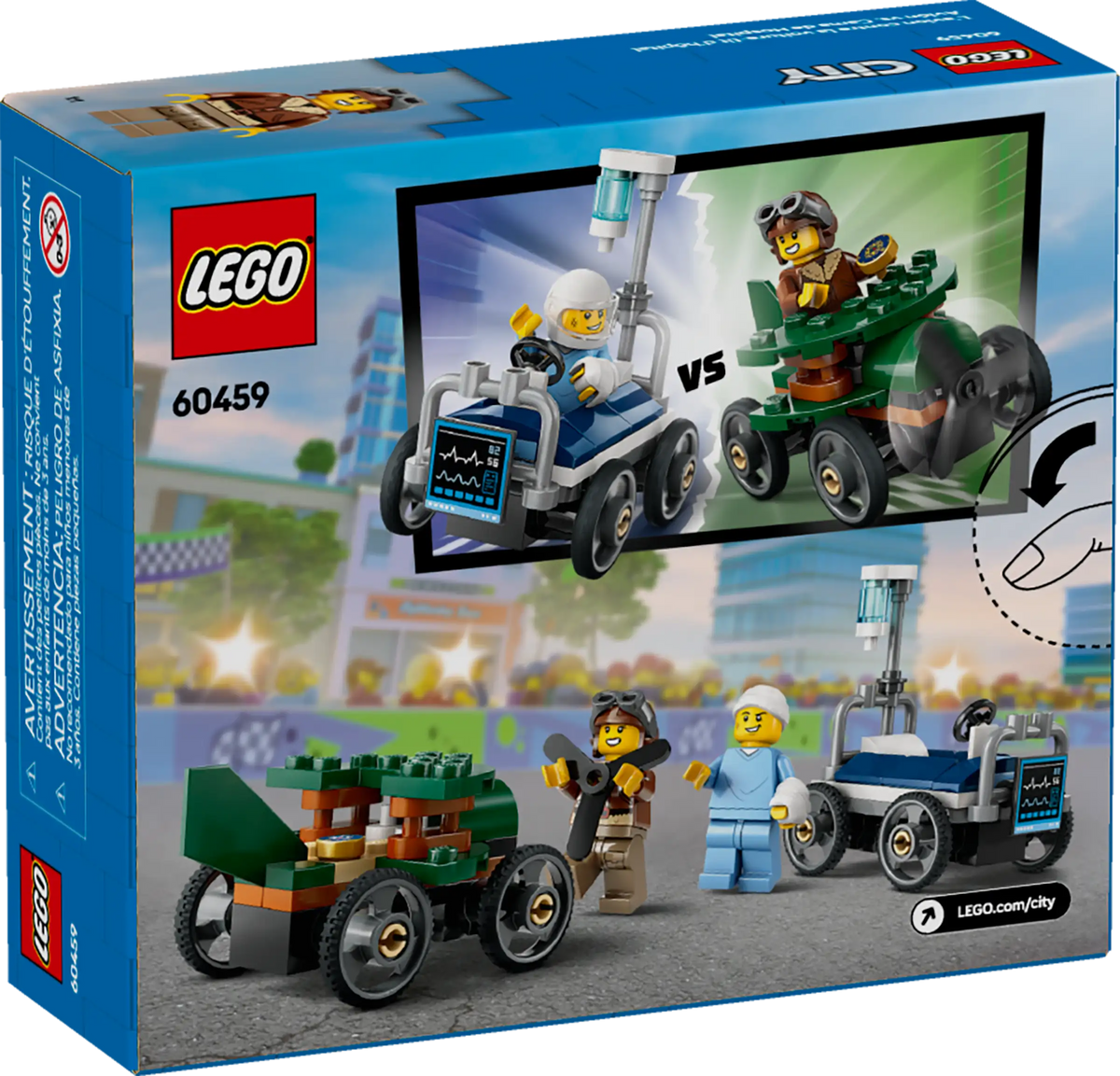 LEGO City 60459 Airplane vs. Hospital Bed