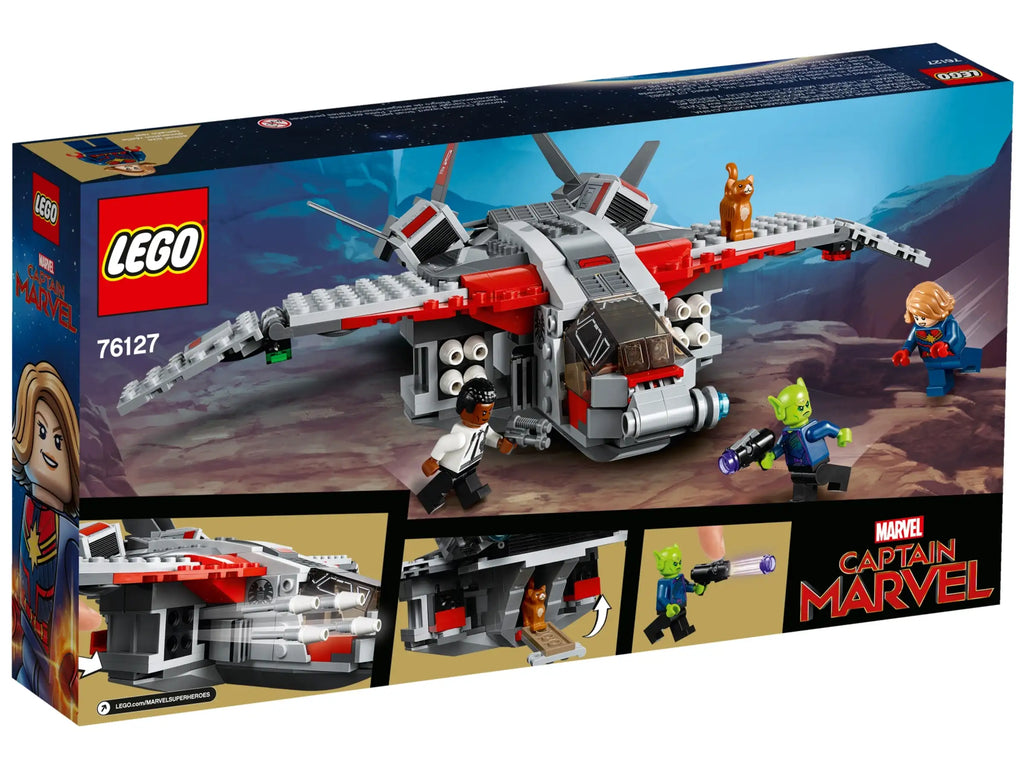 LEGO Marvel 76127 Captain Marvel and The Skrull Attack