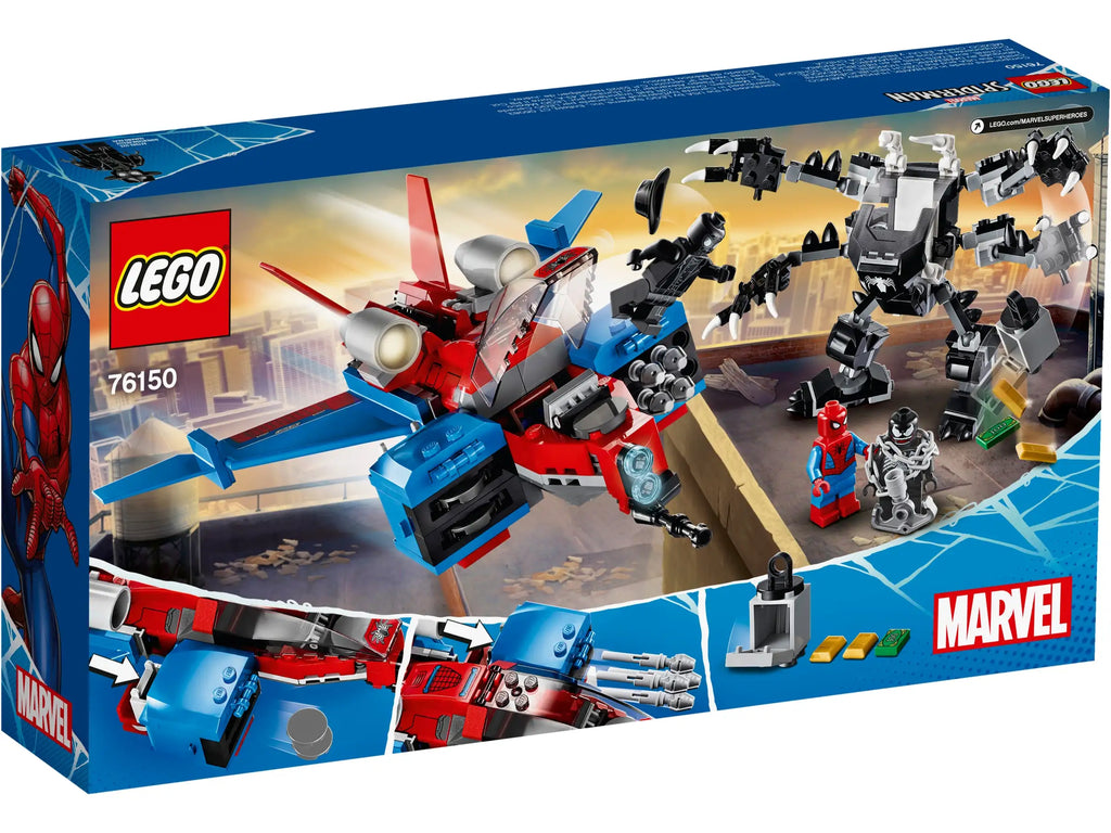 LEGO Marvel 76150 Spiderjet vs. Venom Mech