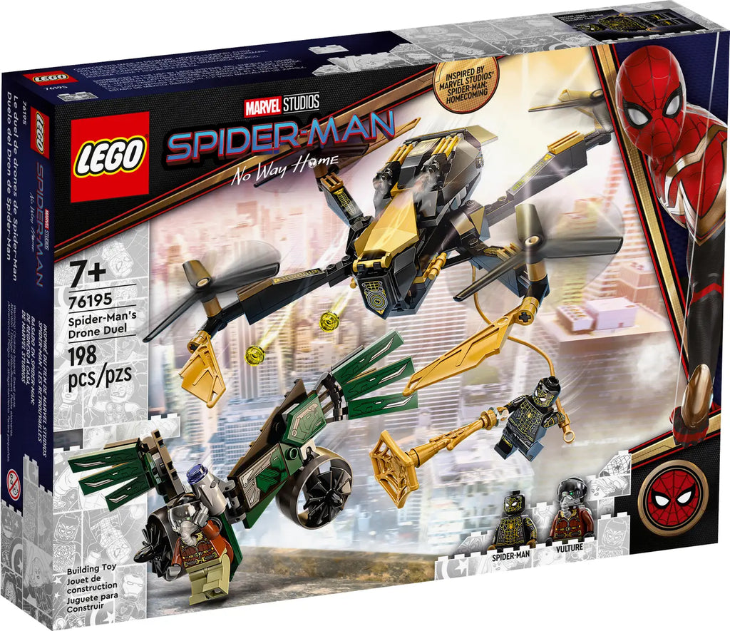 LEGO Spider-Man No Way Home 76195 Spider-Man's Drone Duel