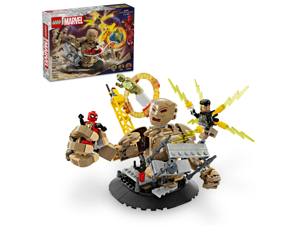 LEGO Marvel 76280 Spider-Man vs. Sandman: Final Battle