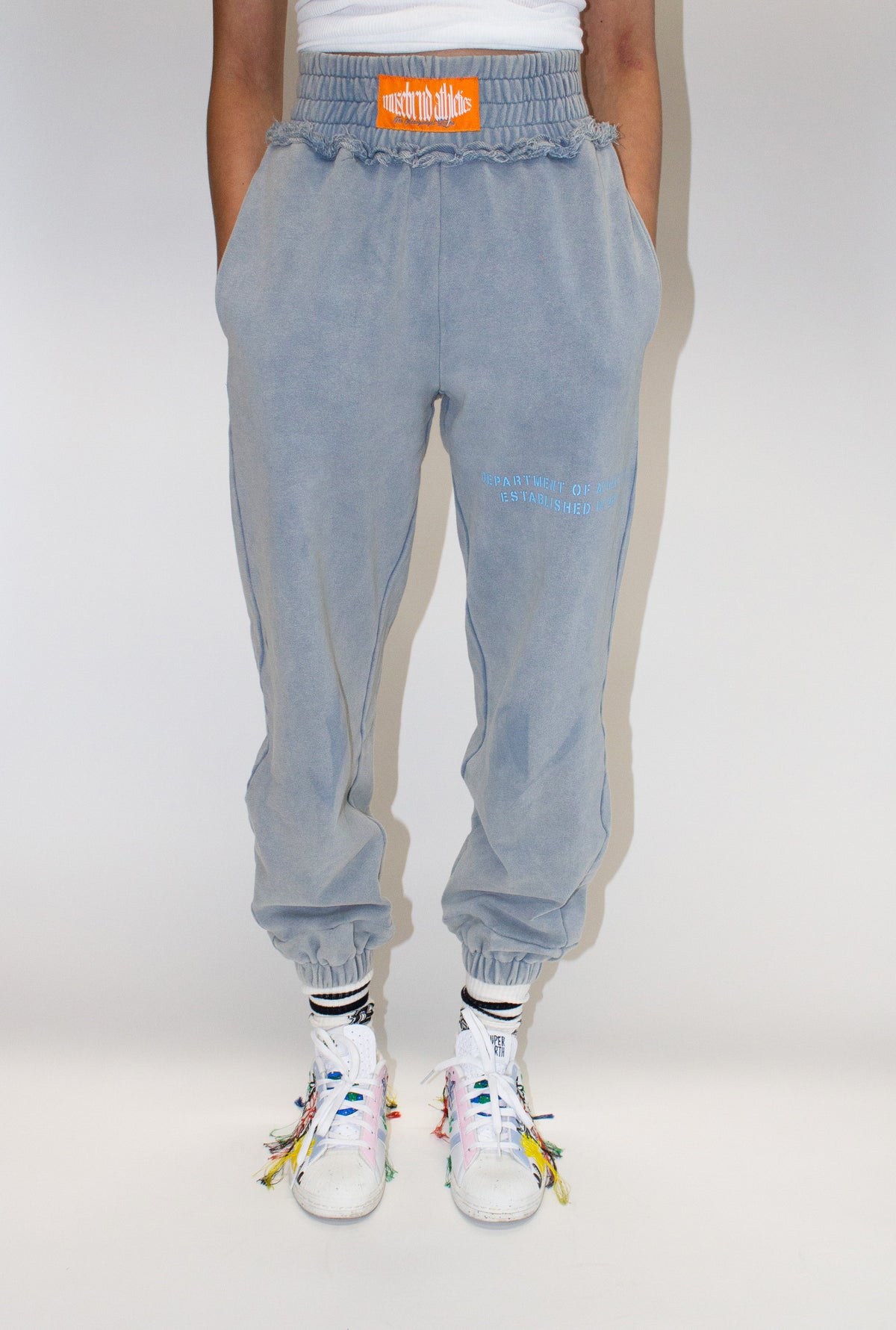 MB ATHLETICS STONEWASHED JOGGER -- DENIM