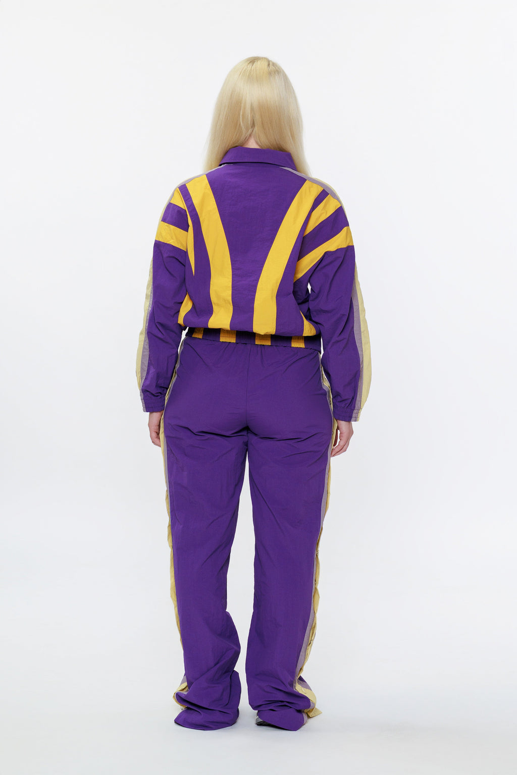 OLYMPIA TRACK JACKET -- PURPLE