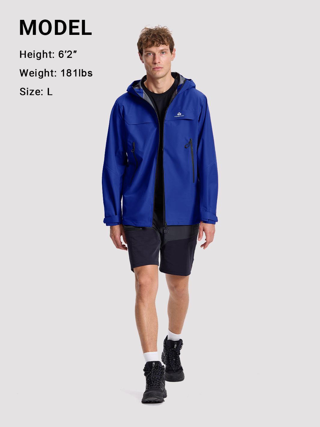 Pioneer Camp NOVA Men's 3L Hardshell Jacket