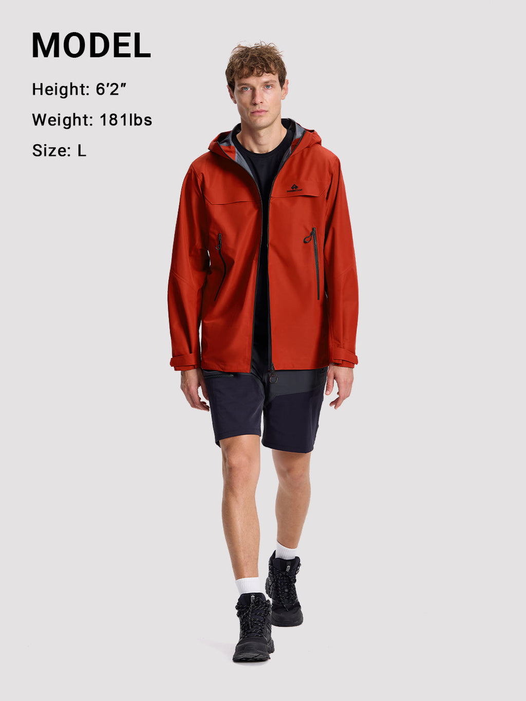 Pioneer Camp NOVA Men's 3L Hardshell Jacket