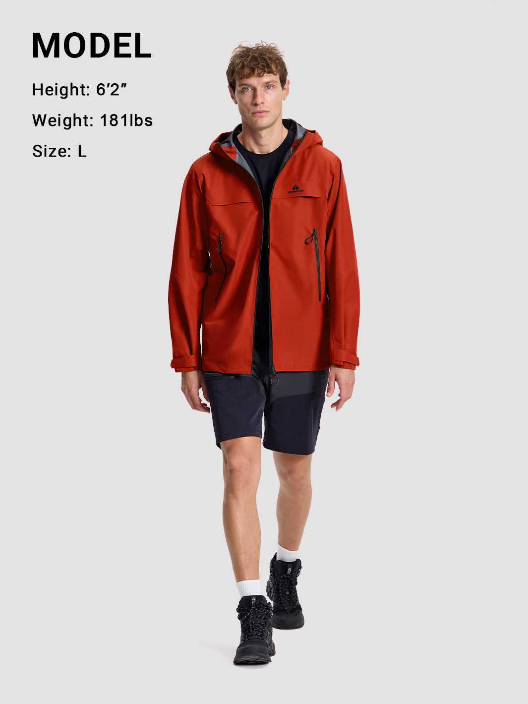 Pioneer Camp NOVA Men's 3L Hardshell Jacket