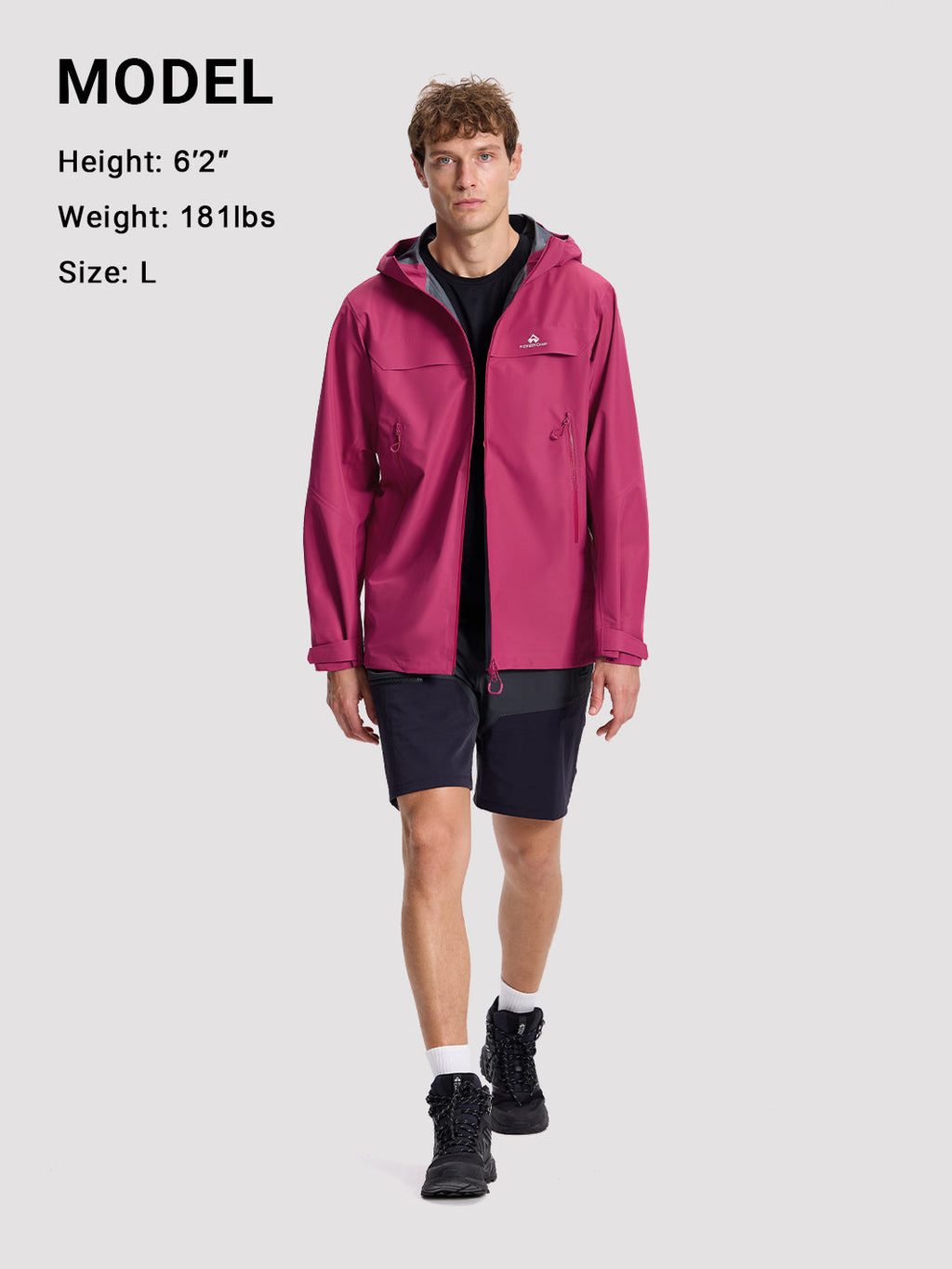 Pioneer Camp NOVA Men's 3L Hardshell Jacket