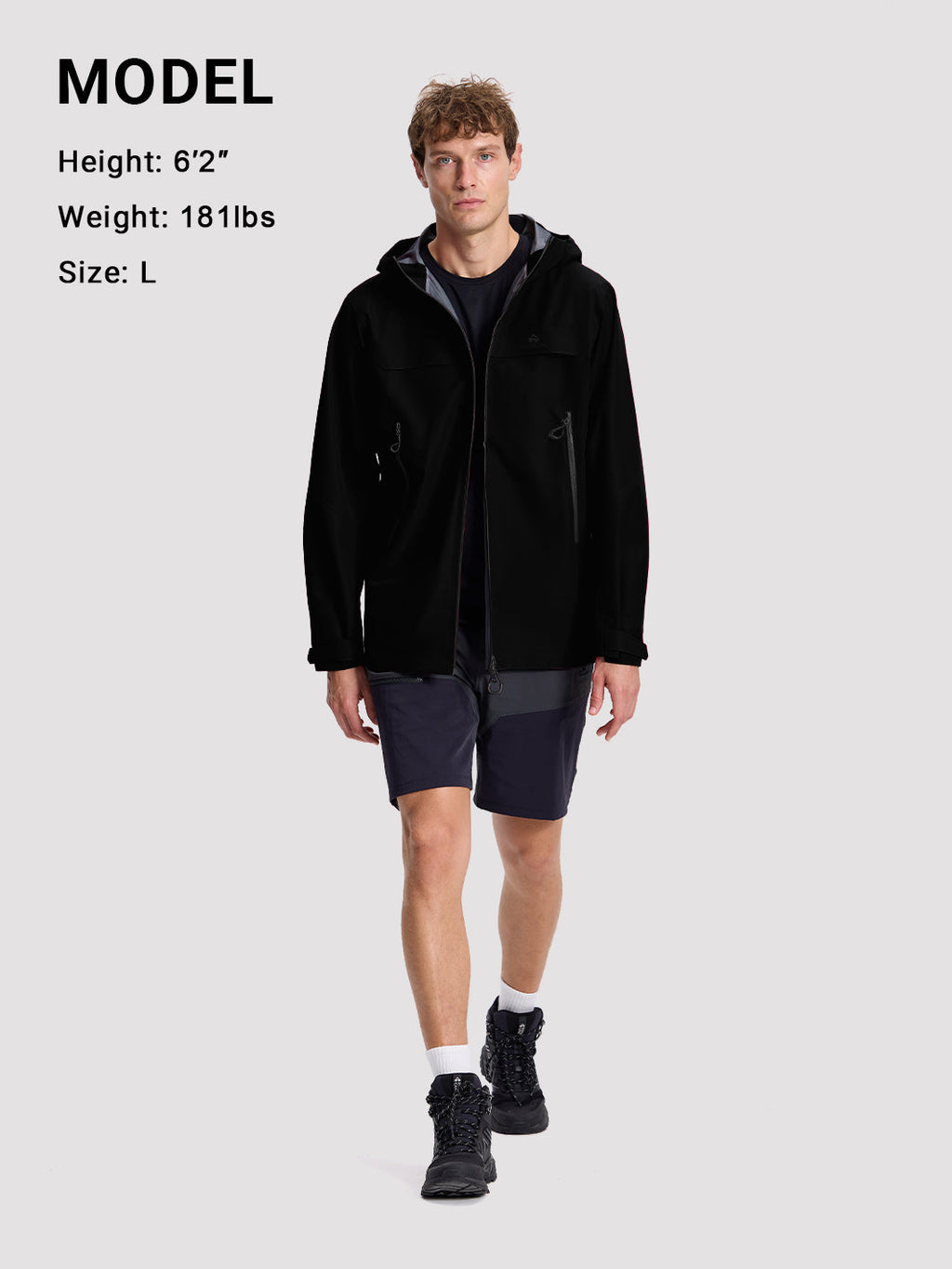 Pioneer Camp NOVA Men's 3L Hardshell Jacket