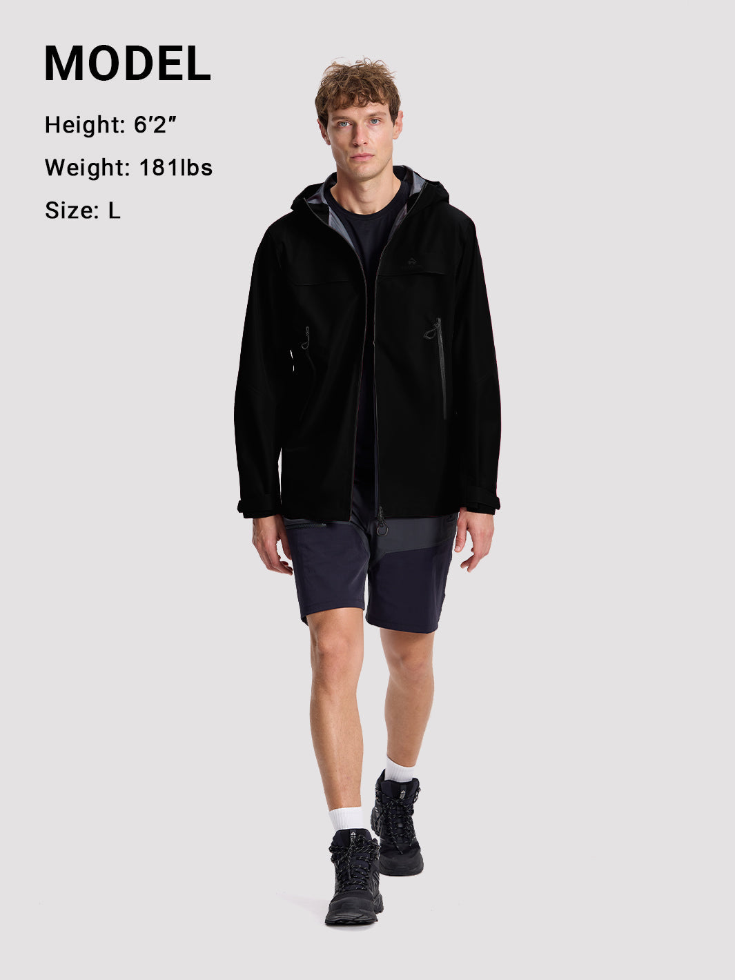 Pioneer Camp NOVA Men's 3L Hardshell Jacket