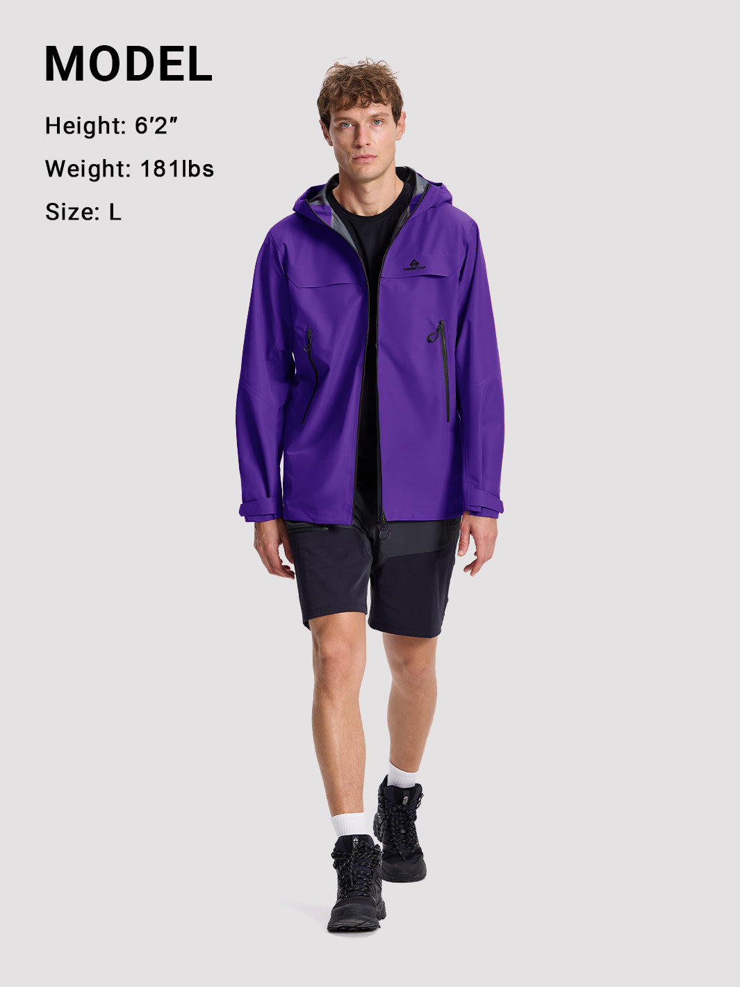 Pioneer Camp NOVA Men's 3L Hardshell Jacket