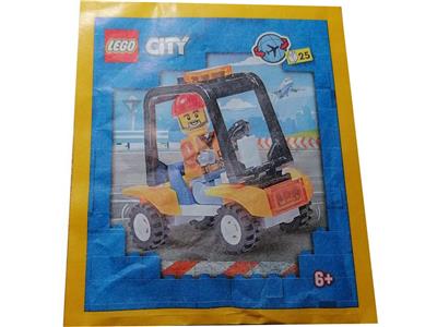 LEGO City 952306 Airport Worker with Service Car Paper Bag